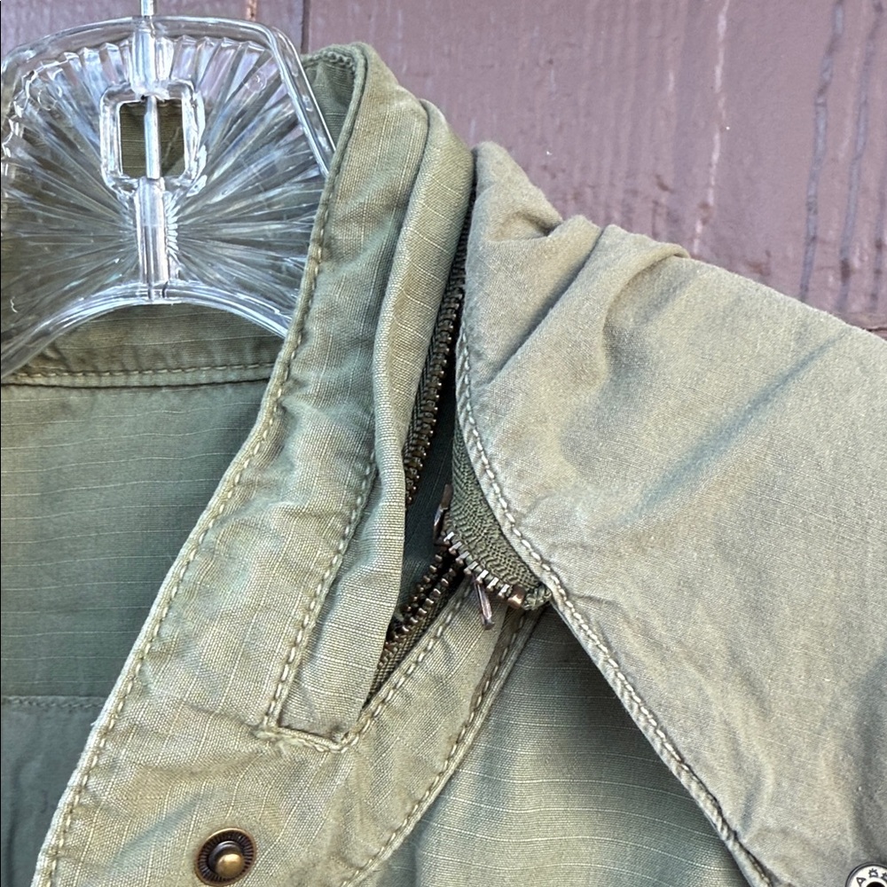 JCrew Green Military Style Jacket - Picture 4 of 6